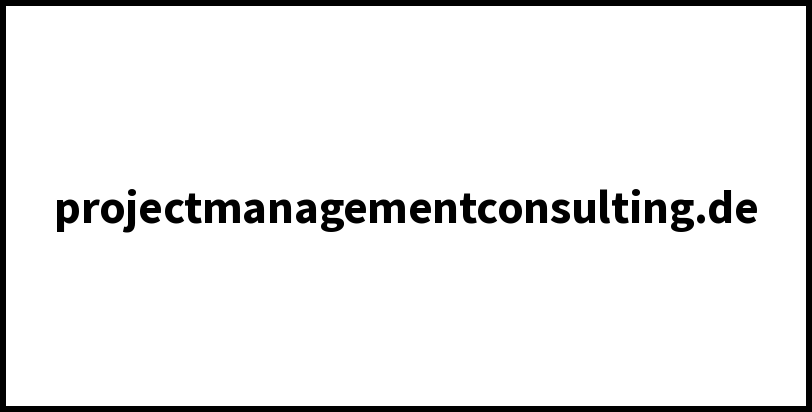 projectmanagementconsulting.de