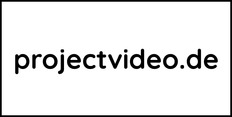 projectvideo.de