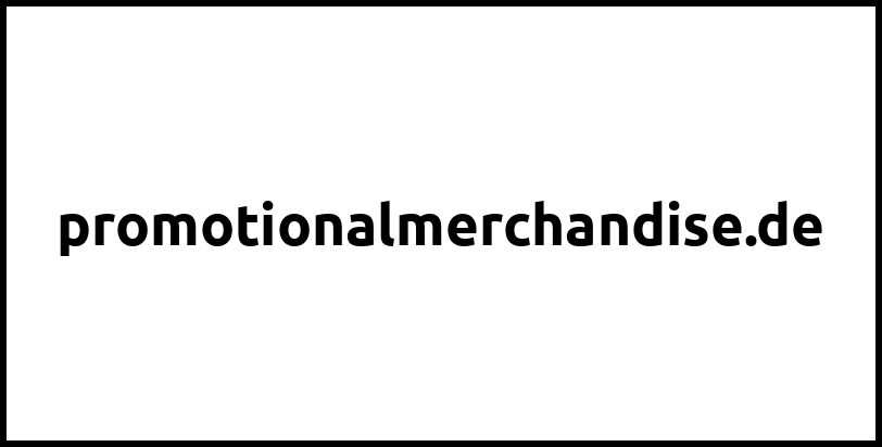 promotionalmerchandise.de