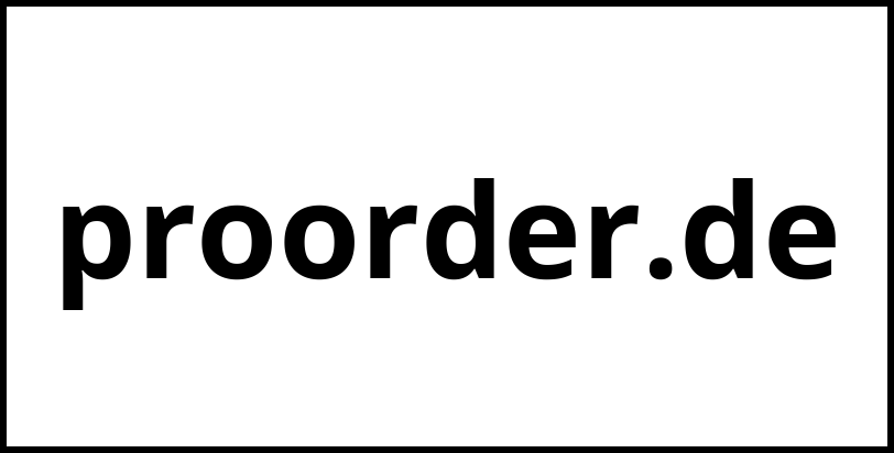 proorder.de