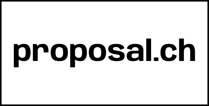 proposal.ch