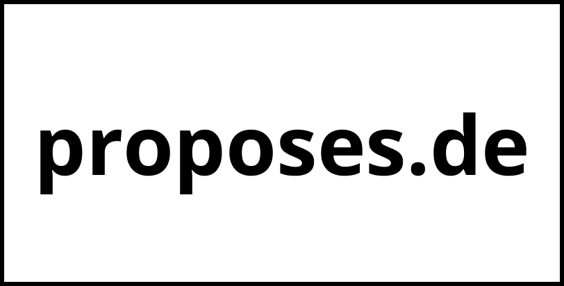 proposes.de