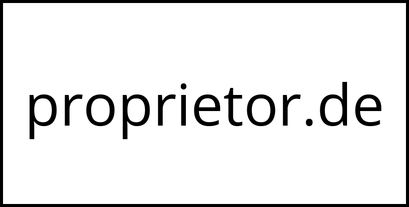 proprietor.de