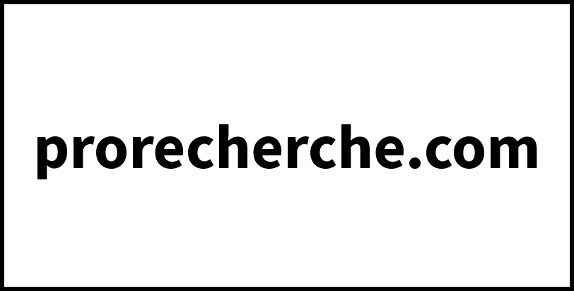 prorecherche.com