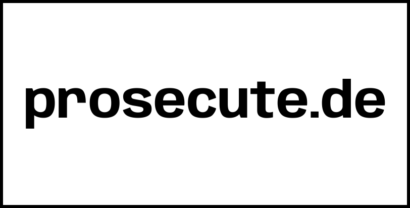 prosecute.de