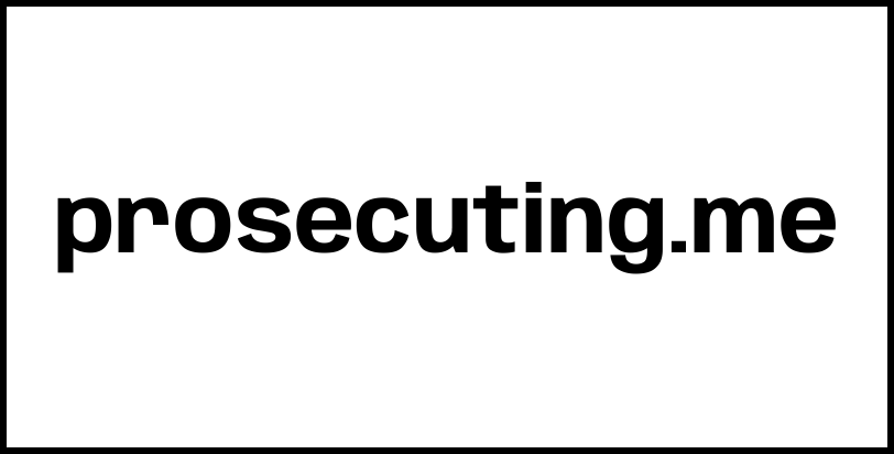 prosecuting.me