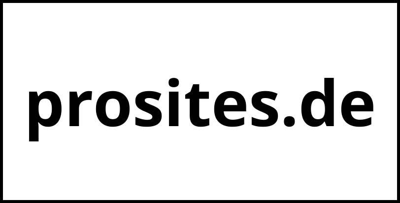 prosites.de