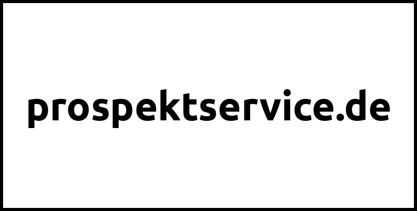 prospektservice.de