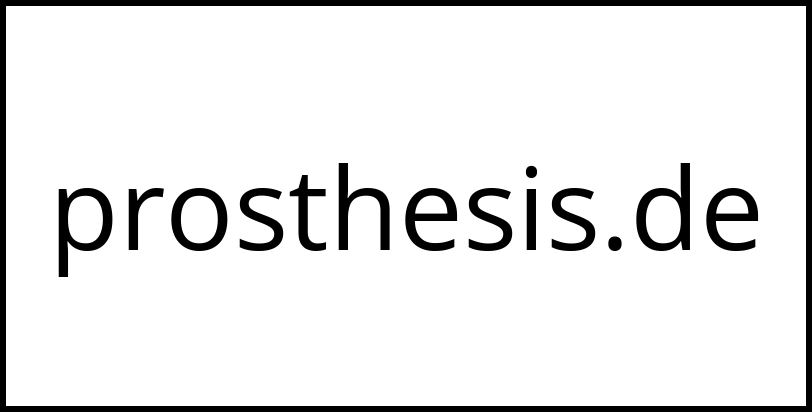 prosthesis.de