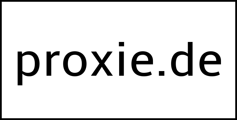 proxie.de