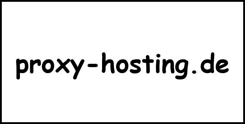 proxy-hosting.de