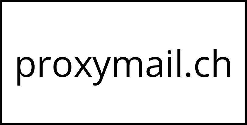 proxymail.ch