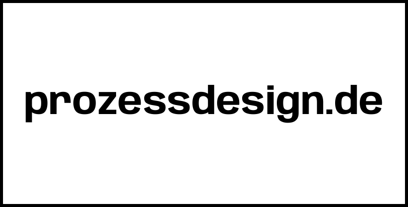 prozessdesign.de