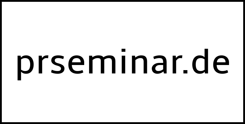 prseminar.de