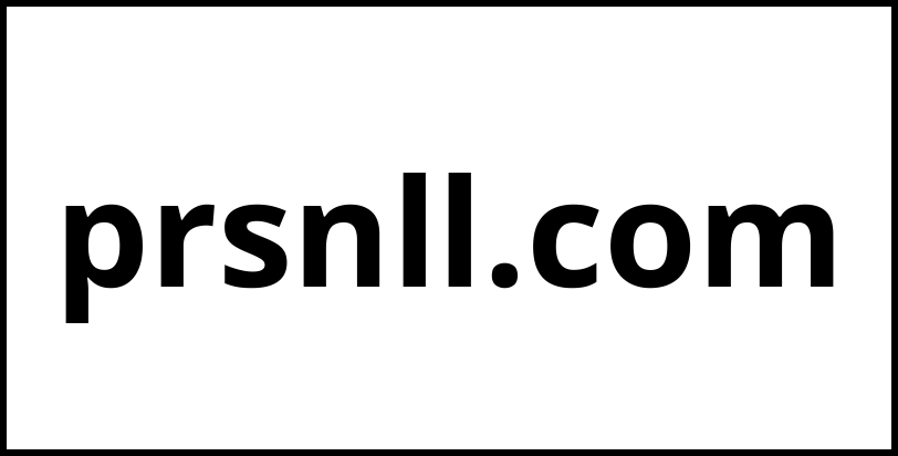 prsnll.com