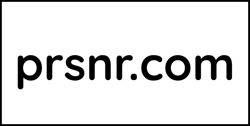 prsnr.com