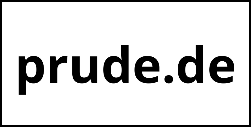 prude.de