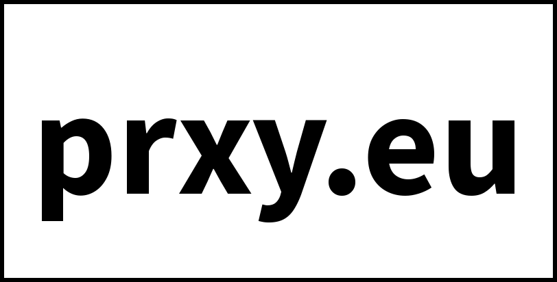 prxy.eu