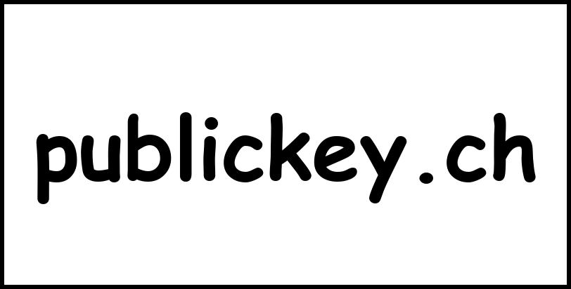 publickey.ch