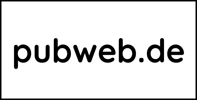 pubweb.de