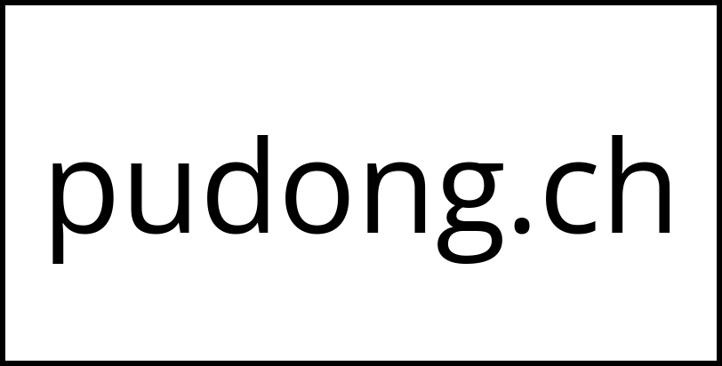 pudong.ch