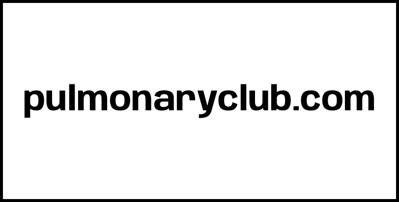 pulmonaryclub.com