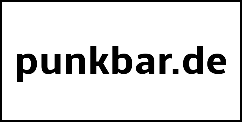 punkbar.de