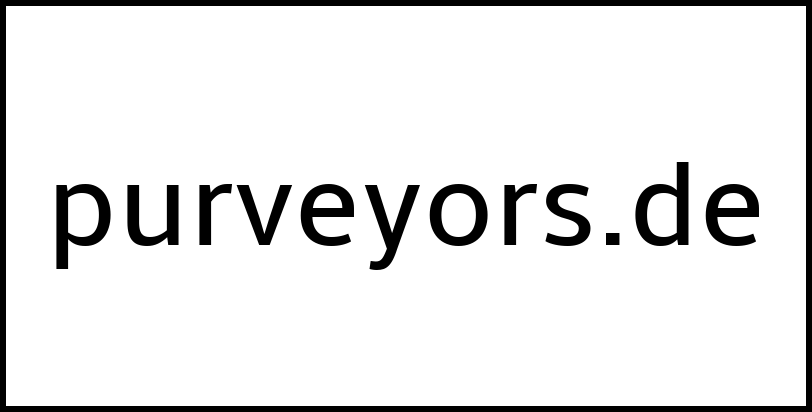 purveyors.de