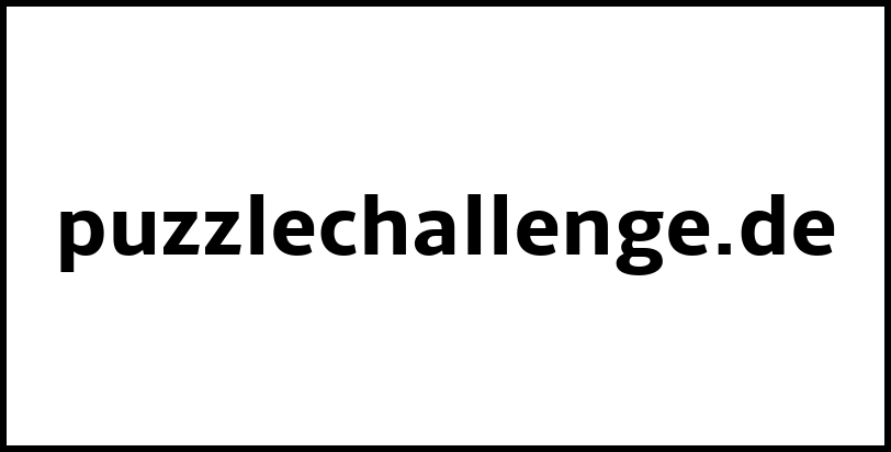 puzzlechallenge.de