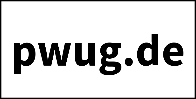 pwug.de