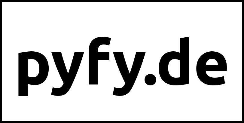 pyfy.de