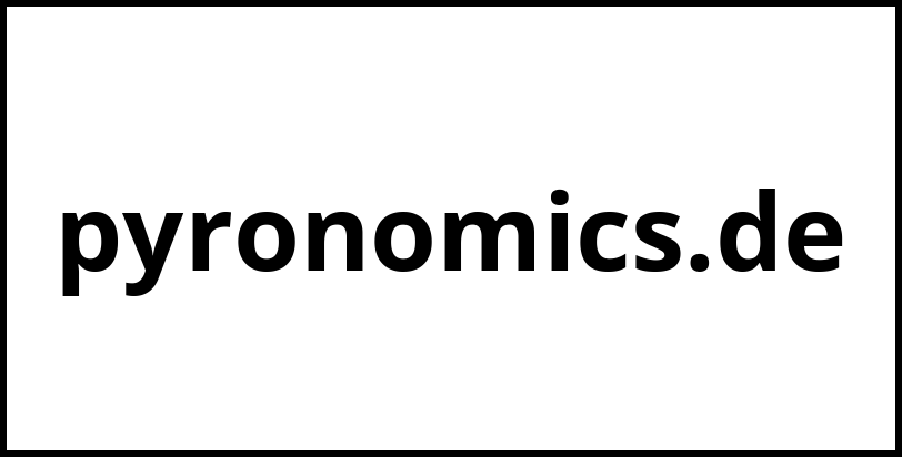 pyronomics.de