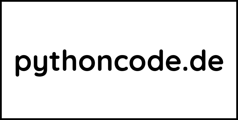 pythoncode.de