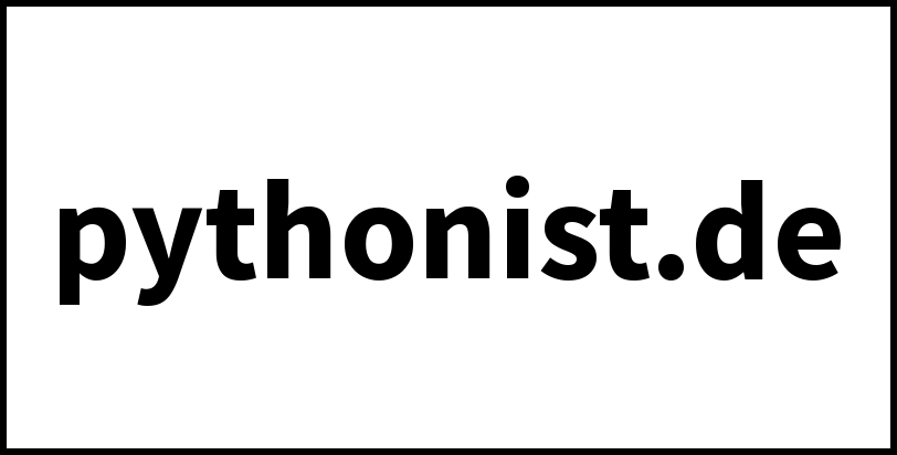 pythonist.de