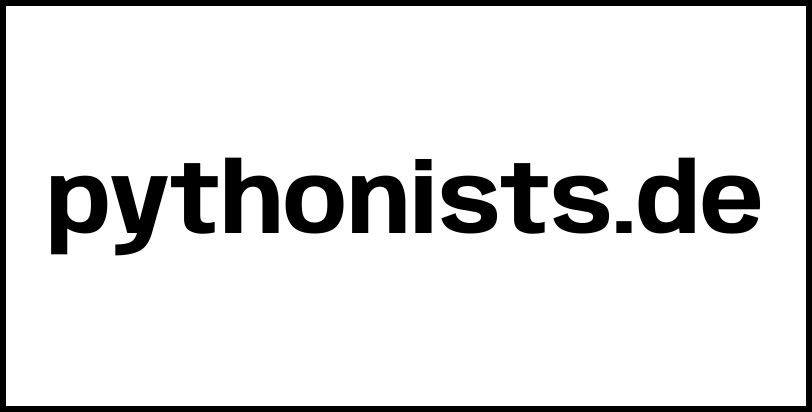 pythonists.de