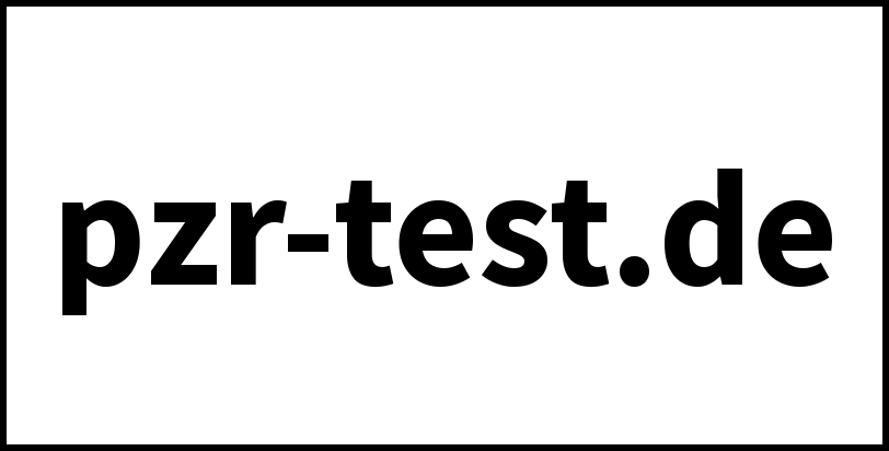 pzr-test.de