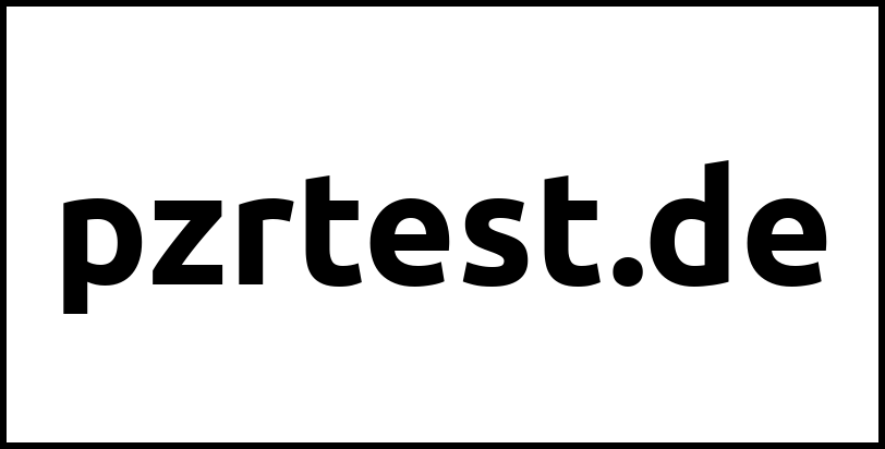 pzrtest.de