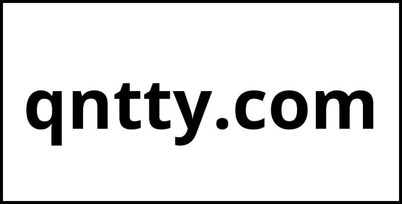 qntty.com