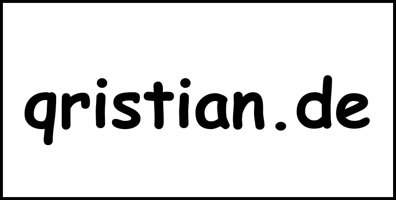 qristian.de