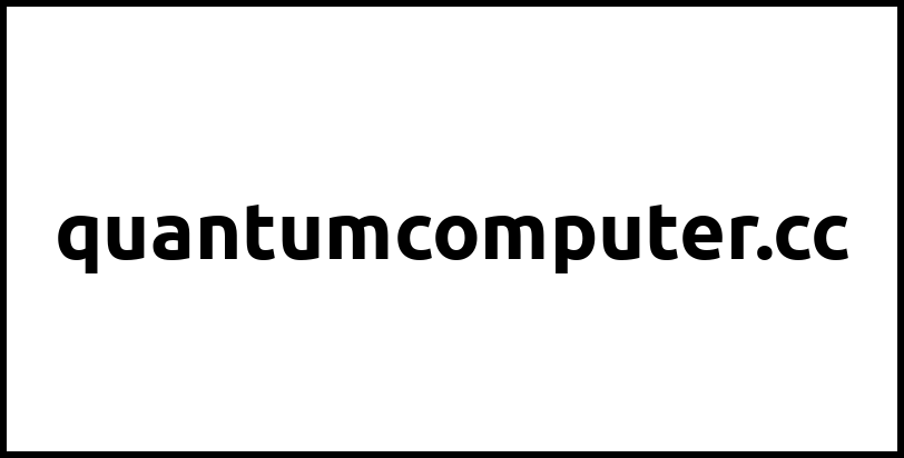 quantumcomputer.cc