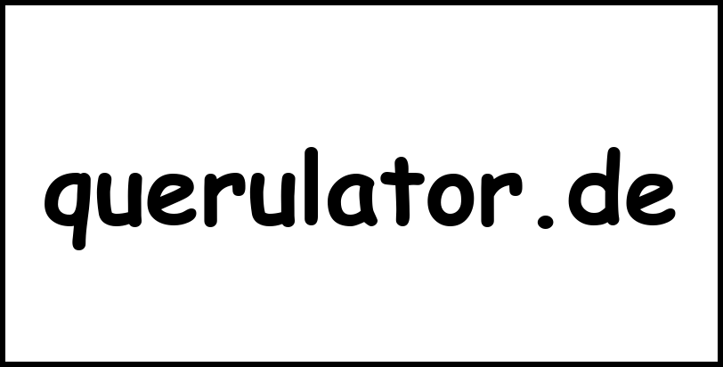 querulator.de