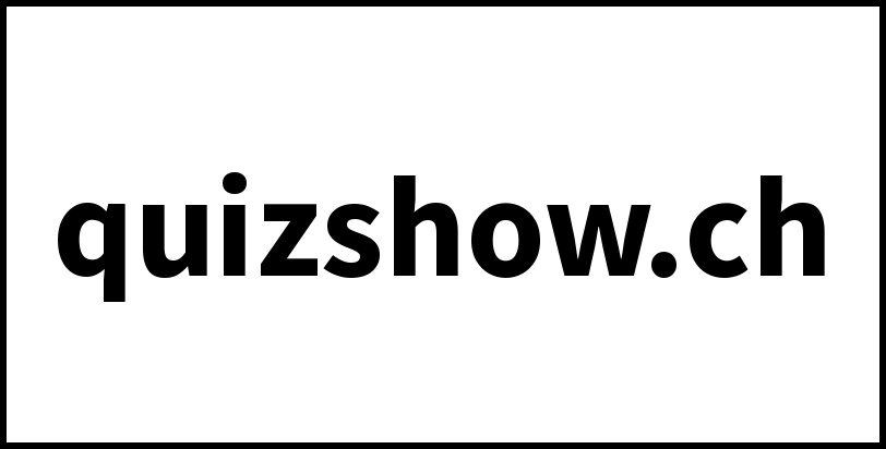 quizshow.ch