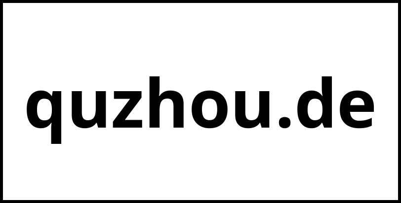 quzhou.de