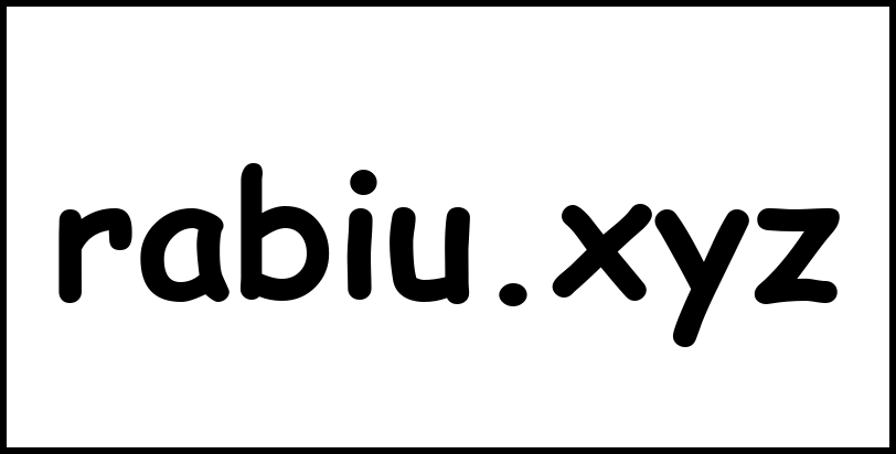 rabiu.xyz