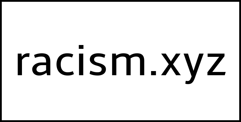 racism.xyz