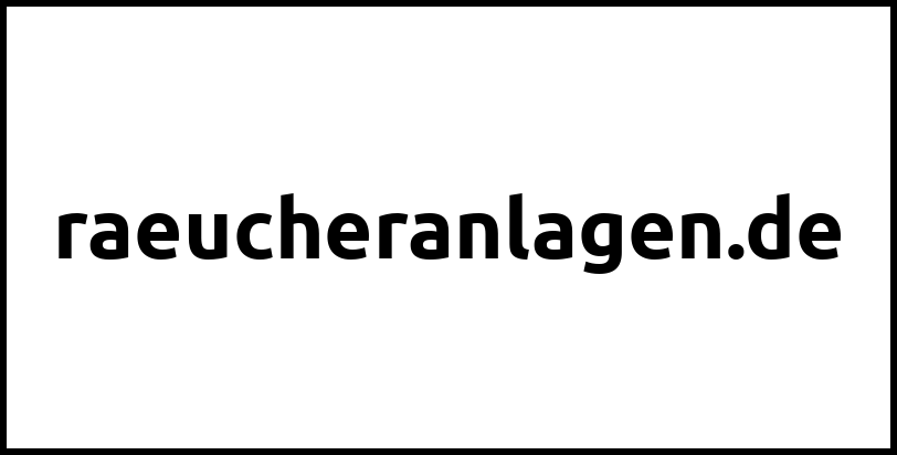 raeucheranlagen.de