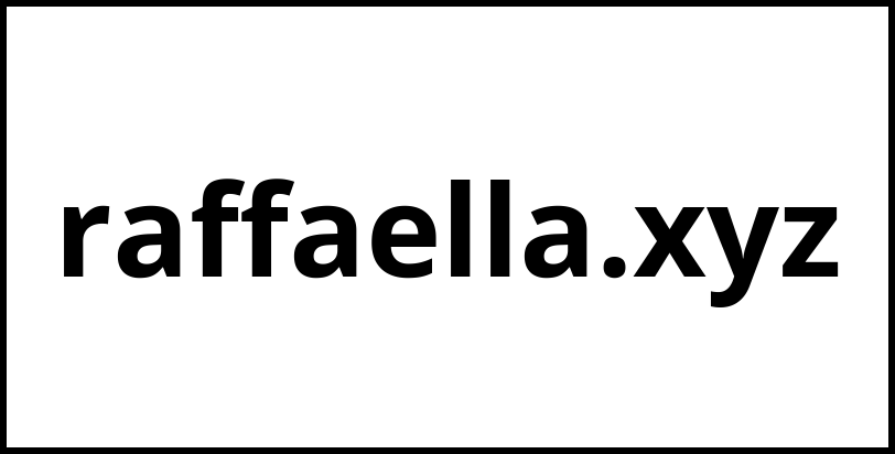 raffaella.xyz