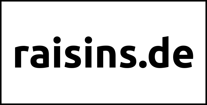 raisins.de