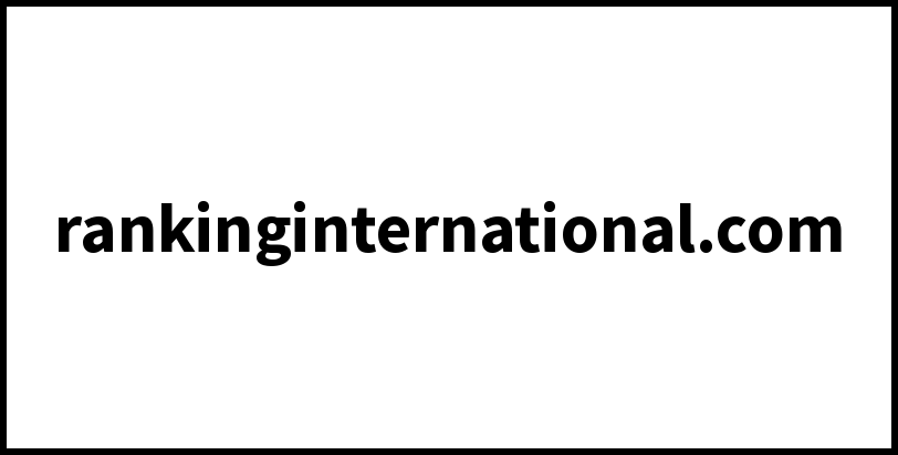 rankinginternational.com