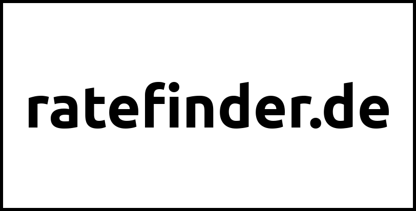 ratefinder.de